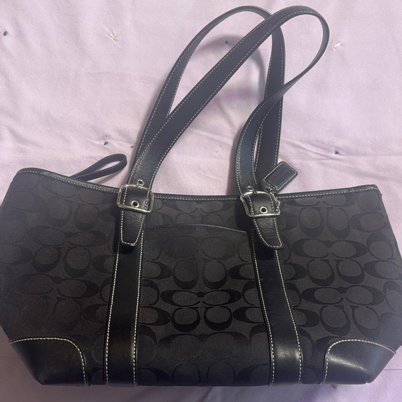 Coach Handbags - Coach Black Designer Purse